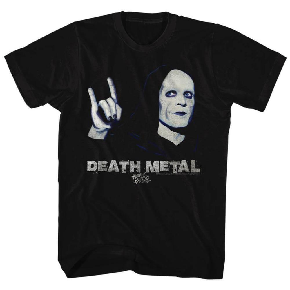 Bill And Ted Death Metal Black Adult T Shirt
